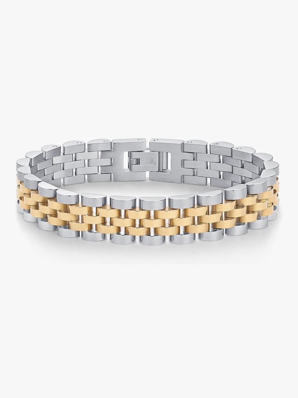 NEW 14K Gold Plated Waterproof Strap Chain Bracelet